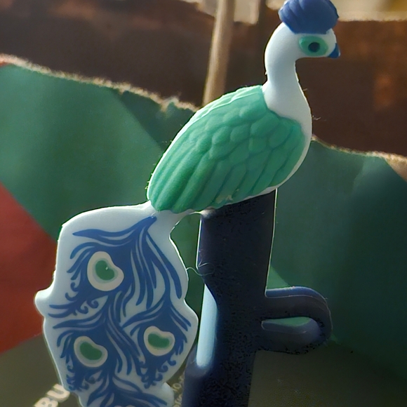 PAIR of Starbucks Holiday Peacock Collection Cold Cups will sell separately. OBO - Picture 5 of 7